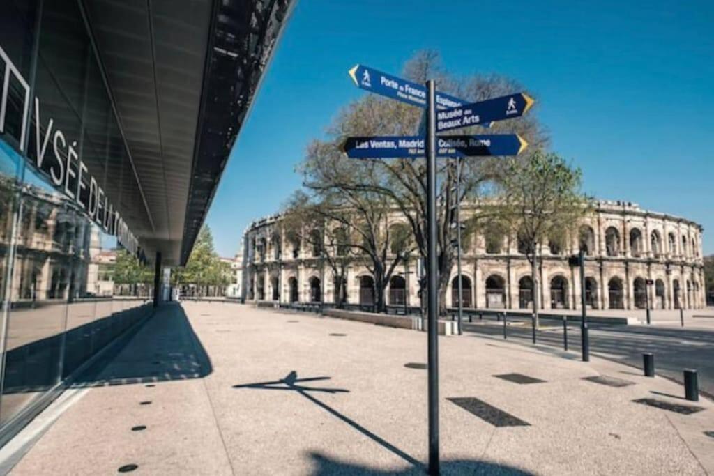 Studio 23M2 Moderne Hypercentre - Arenes A 2 Min Nimes Exterior photo